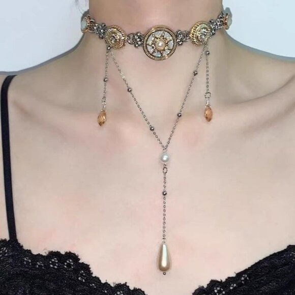 Water Drop Athena Necklace - Picture 1 of 4